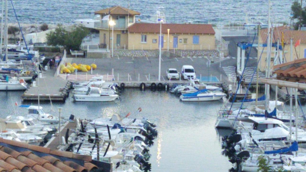 Magnifique Vue Mer Et Port Sausset-les-Pins Luaran gambar